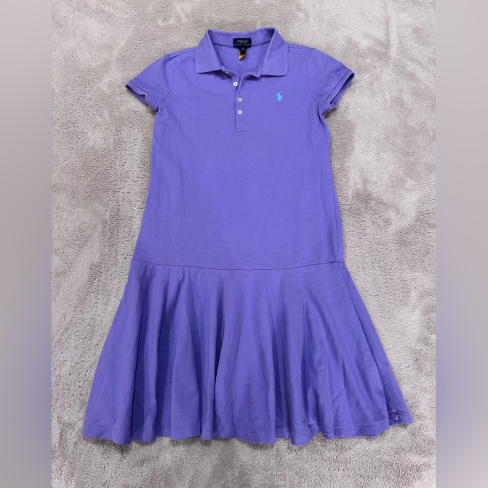 Polo by Ralph Lauren Lavender Kids Dress Size 10/12
